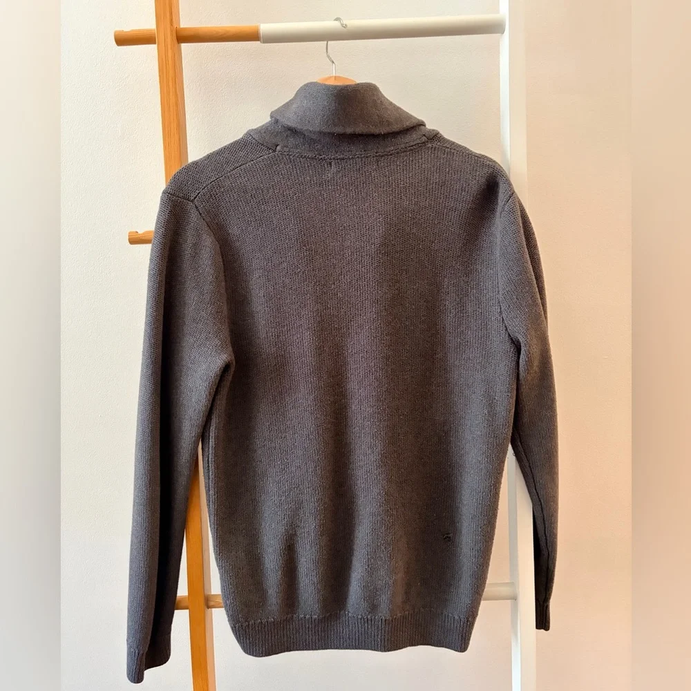 Men's‎ Banana Republic Gray Shawl Collar Sweater